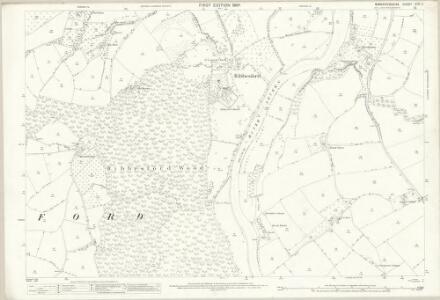 Worcestershire XIV.5 (includes: Bewdley; Ribbesford; Stourport on Severn; Wribbenhall) - 25 Inch Map