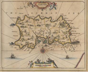 Iarsey. [Karte], in: Novus atlas absolutissimus, Bd. 8, S. 115.