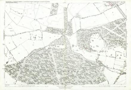 Gloucestershire LXV.7 (includes: Boxwell With Leighterton; Didmarton; Sherston; Tetbury Upton; Westonbirt) - 25 Inch Map