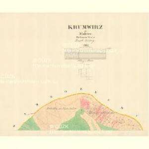 Ktrumwirž - m1375-1-001 - Kaiserpflichtexemplar der Landkarten des stabilen Katasters