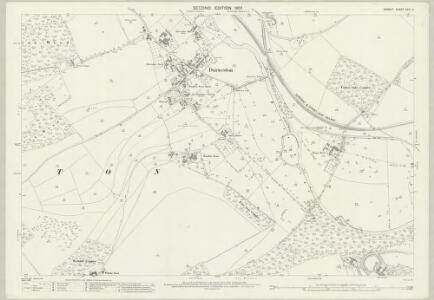 Dorset XXIV.2 (includes: Bryanston; Durweston; Pimperne; Stourpaine) - 25 Inch Map