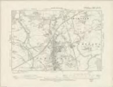 Derbyshire XLVI.SW - OS Six-Inch Map