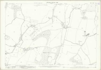 Kent XVIII.9 (includes: Ash; Hartley; Ridley) - 25 Inch Map