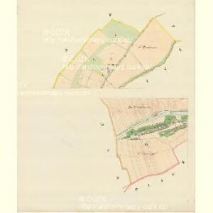 Holleschau (Hollessow) - m0753-1-001 - Kaiserpflichtexemplar der Landkarten des stabilen Katasters
