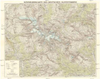 Sonnblickkarte des Deutschen Alpenvereins