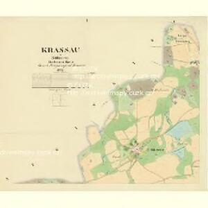 Krassau - c3511-1-001 - Kaiserpflichtexemplar der Landkarten des stabilen Katasters