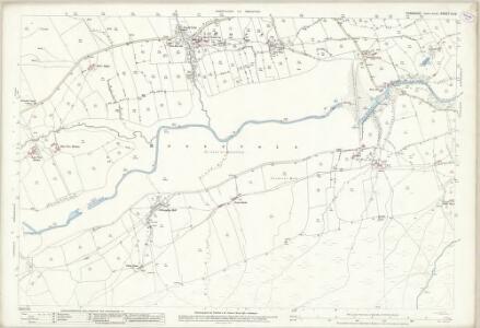 Yorkshire IV.16 (includes: Cotherstone; Hunderthwaite) - 25 Inch Map