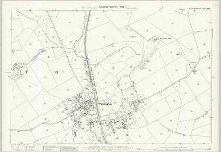 Gloucestershire XXXV.7 (includes: Compton Abdale; Shipton; Withington) - 25 Inch Map