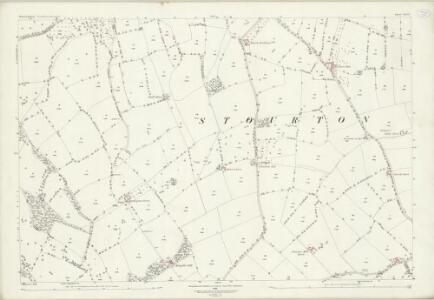 Warwickshire LVII.6 (includes: Cherington; Long Compton; Stourton; Whichford) - 25 Inch Map