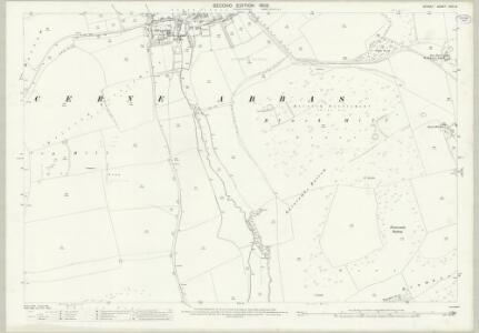 Dorset XXXI.6 (includes: Cerne Abbas; Piddletrenthide) - 25 Inch Map