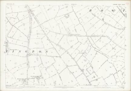 Cheshire XLVI.4 (includes: Huntington; Rowton; Saighton) - 25 Inch Map