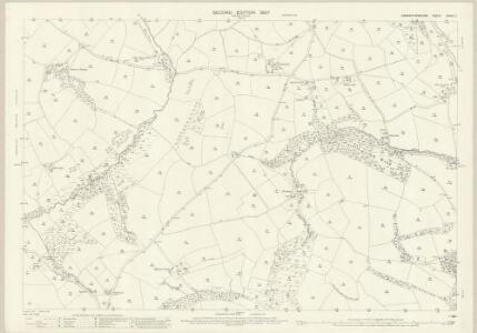 Carmarthenshire XXXVII.4 (includes: Llanboidy; Llangynin; Llanwinio; Meidrum) - 25 Inch Map