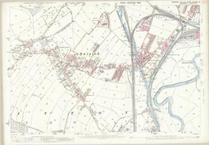 Yorkshire CCLXXXIII.12 (includes: Denaby; Mexborough; Swinton; Wath Upon Dearne) - 25 Inch Map