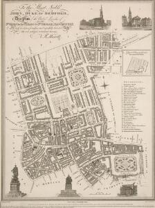 To the Most Noble JOHN, DUKE OF BEDFORD. This Plan of the United Parishes of ST. GILES in the FIELDS & ST. GEORGE, BLOOMSBURY, 4