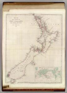 Map of the Colony of New Zealand.