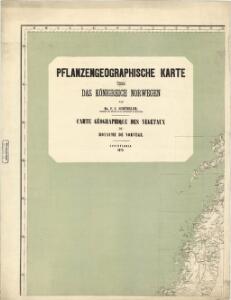 Spesielle kart 63: Pflanzengeographische Karte Über Das Königreich Norwegen, blad 3