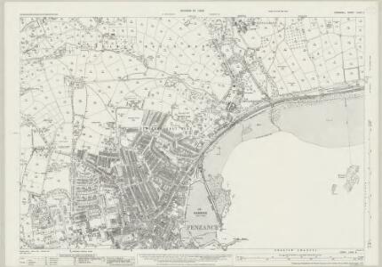 Cornwall LXXIV.2 (includes: Ludgvan; Penzance) - 25 Inch Map