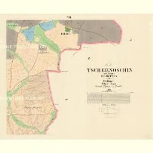 Tschernoschin - c0904-1-006 - Kaiserpflichtexemplar der Landkarten des stabilen Katasters