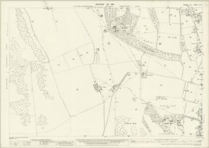 Sussex LI.13 (includes: Clapham; Findon) - 25 Inch Map