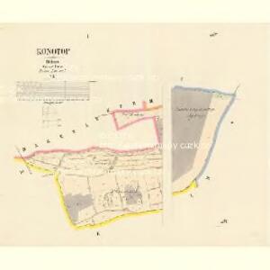 Konotop - c3314-1-001 - Kaiserpflichtexemplar der Landkarten des stabilen Katasters