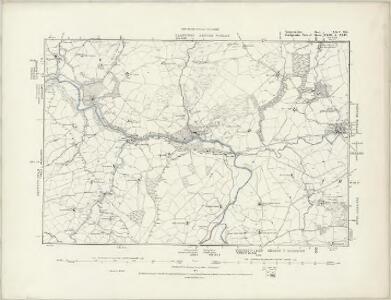 Caernarvonshire XXIV.SW - OS Six-Inch Map