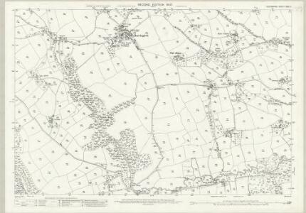 Devon XXXI.14 (includes: Ashreigney; Burrington) - 25 Inch Map