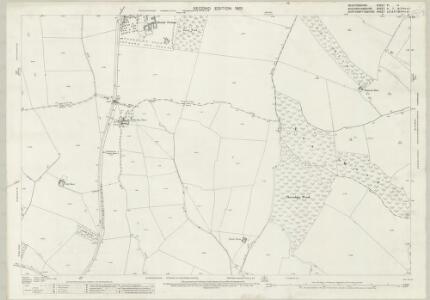 Bedfordshire VI.14 (includes: Bozeat; Easton Maudit; Harrold; Lavendon; Warrington) - 25 Inch Map