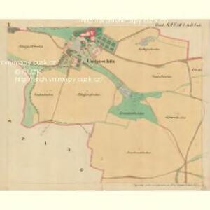 Ungarschitz - m3195-1-002 - Kaiserpflichtexemplar der Landkarten des stabilen Katasters