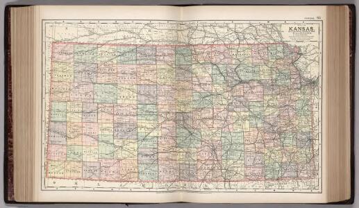 Map of Kansas. 65