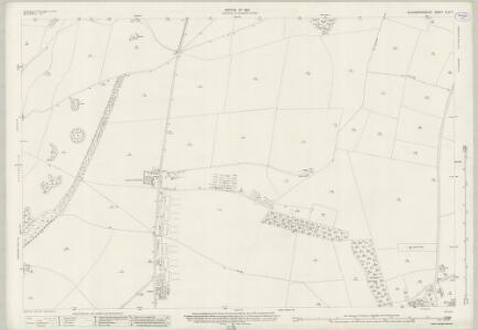 Gloucestershire XLIII.7 (includes: Chedworth; North Cerney; Rendcombe) - 25 Inch Map