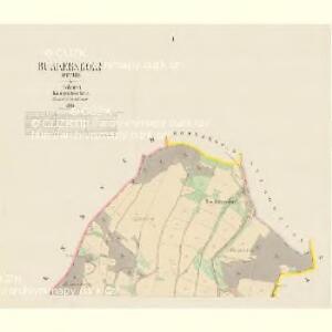 Burkersdorf (Citjř) - c7483-1-001 - Kaiserpflichtexemplar der Landkarten des stabilen Katasters