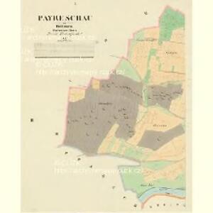 Payreschau - c0401-1-001 - Kaiserpflichtexemplar der Landkarten des stabilen Katasters