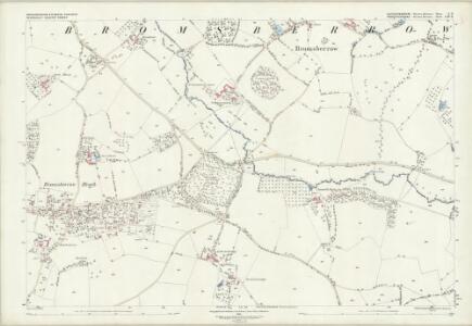 Gloucestershire X.11 (includes: Bromsberrow; Dymock; Redmarley Dabitot) - 25 Inch Map