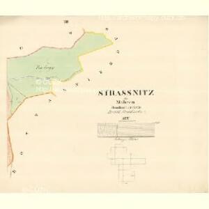 Strassnitz - m2902-1-011 - Kaiserpflichtexemplar der Landkarten des stabilen Katasters