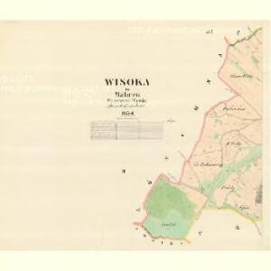 Wisoka - m3513-1-002 - Kaiserpflichtexemplar der Landkarten des stabilen Katasters