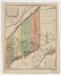 A map of the district of Maine : drawn from the latest surveys and other best authorities