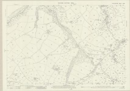 Cardiganshire XXIV.3 (includes: Henfynyw; Llanina; Llannarth) - 25 Inch Map