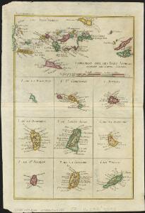 Supplement pour les Isles Antilles, extrait des carte Angloises
