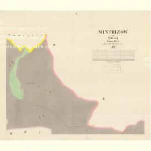 Wintirzow - c8605-1-001 - Kaiserpflichtexemplar der Landkarten des stabilen Katasters
