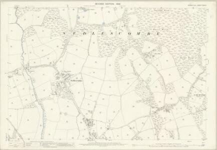 Sussex XLIV.9 (includes: Sedlescombe) - 25 Inch Map