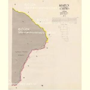 Kosten - c3408-1-004 - Kaiserpflichtexemplar der Landkarten des stabilen Katasters