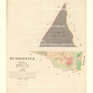 Budkowitz - m0282-1-007 - Kaiserpflichtexemplar der Landkarten des stabilen Katasters