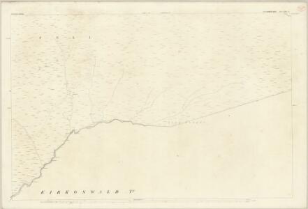Cumberland XXXIII.13 (includes: Kirkoswald) - 25 Inch Map