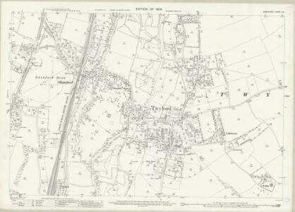 Hampshire and Isle of Wight L.9 (includes: Compton; Twyford) - 25 Inch Map
