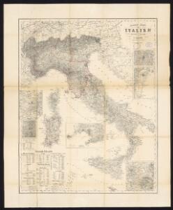 General-Karte von Italien