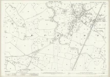 Lincolnshire CXVII.12 (includes: Frampton; Kirton; Sutterton) - 25 Inch Map