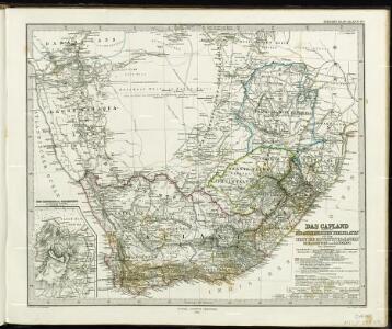 Das Capland nebst den süd-afrikanischen Freistaaten un dem Gebiet der Hottentotten & Kaffern.