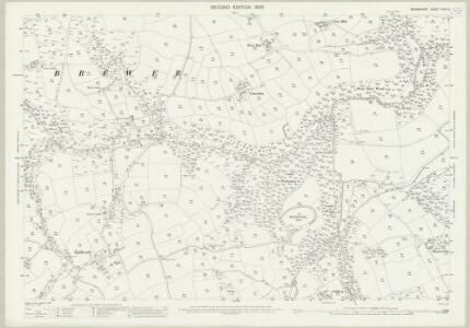 Devon XXIX.9 (includes: Buckland Brewer; Frithelstock; Langtree) - 25 Inch Map