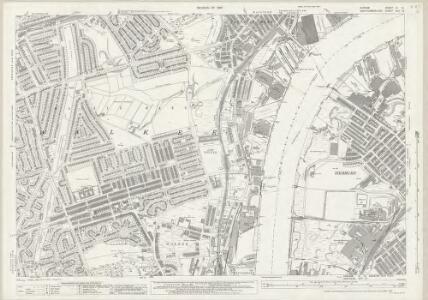 Durham III.10 (includes: Hebburn; Walker; Wallsend) - 25 Inch Map