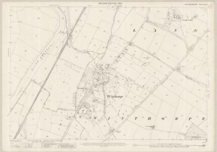 Nottinghamshire XXX.12 (includes: Coddington; Holme; Langford; Newark Upon Trent; South Muskham; Winthorpe) - 25 Inch Map